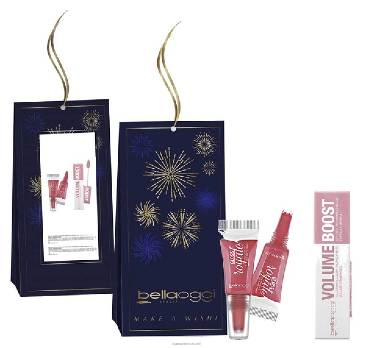 Trova Offerte di Bellaoggi Make a Wish Mini Kit Gloss Royale 1 + Volume Boost e compra online