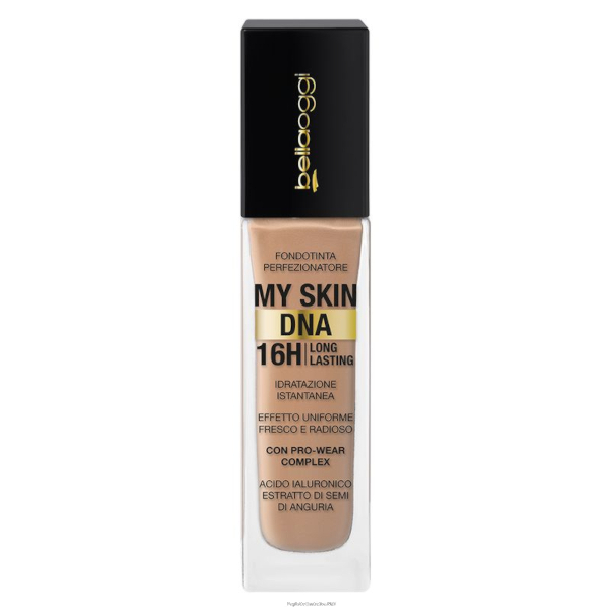 Trova Offerte di bellaoggi my skin dna fondotinta idratante 15c - golden sand e compra online