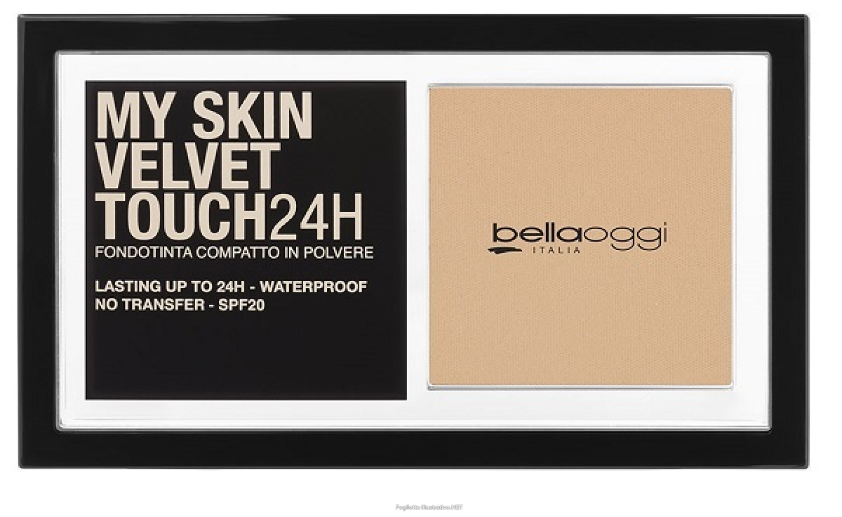 Trova Offerte di bellaoggi - my skin velvet touch 24h - fondotinta in povere compatto n. 15w golden beige e compra online