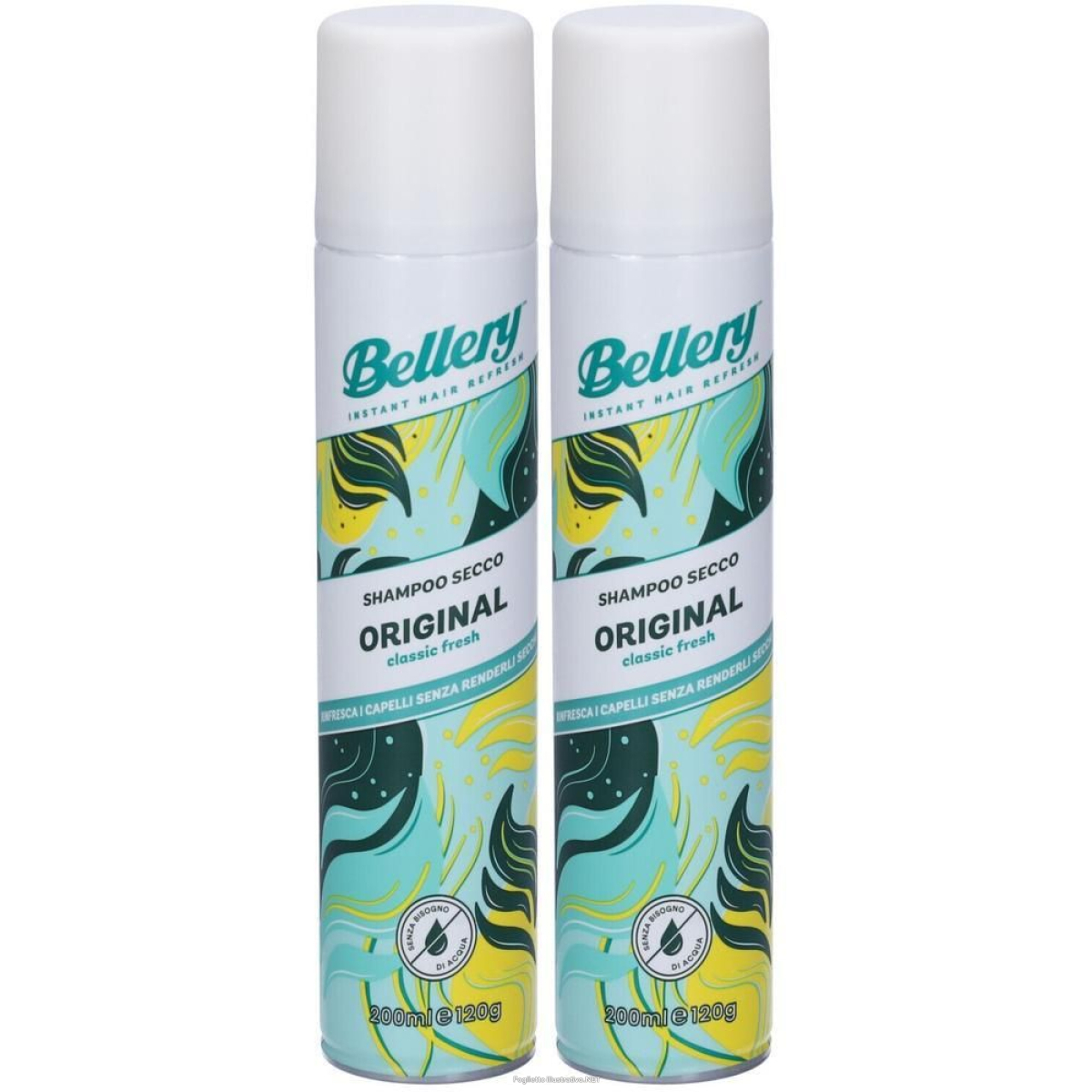 Trova Offerte di bellery original shampoo secco 2x200 ml e compra online