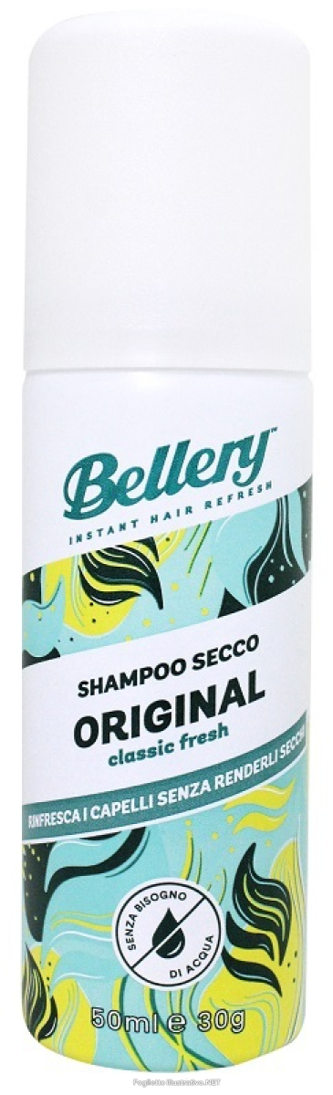 Trova Offerte di bellery - original shampoo secco confezione 50 ml e compra online