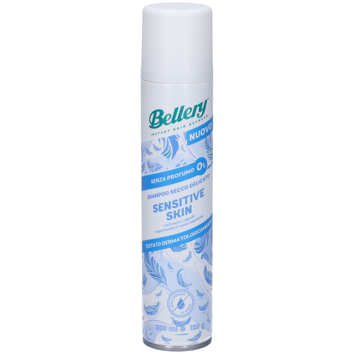 Trova Offerte di bellery - shampoo secco sensitive skin  confezione 200 ml e compra online