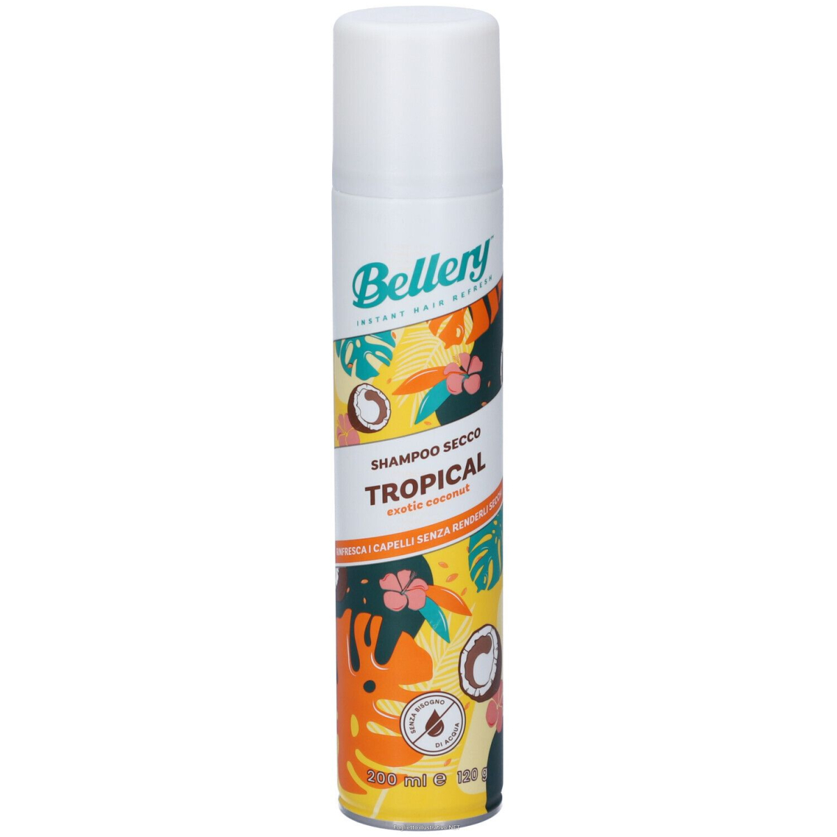 Trova Offerte di bellery - shampoo secco tropical confezione 200 ml e compra online