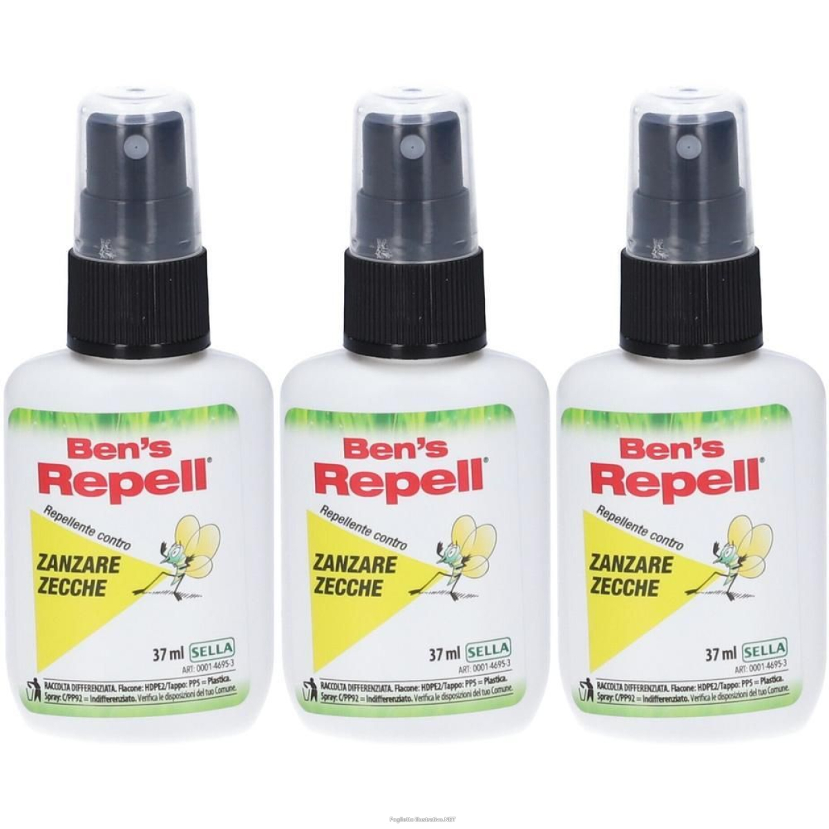 Trova Offerte di ben's repellente biocida zanzare zecche 37 ml spray e compra online