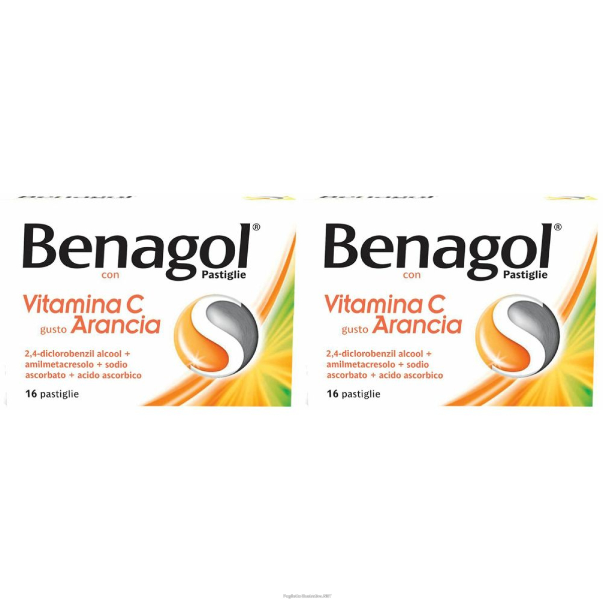 Trova Offerte di benagol® vitamina c gusto arancia pastiglie set da 2 2x16 pz e compra online