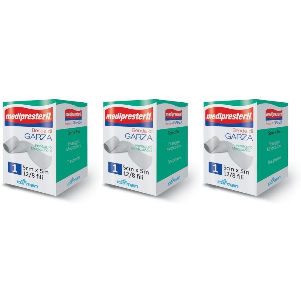 Trova Offerte di Benda di garza medipresteril 12/8 fu m5x5cm fili 3x1 pz bendaggio e compra online