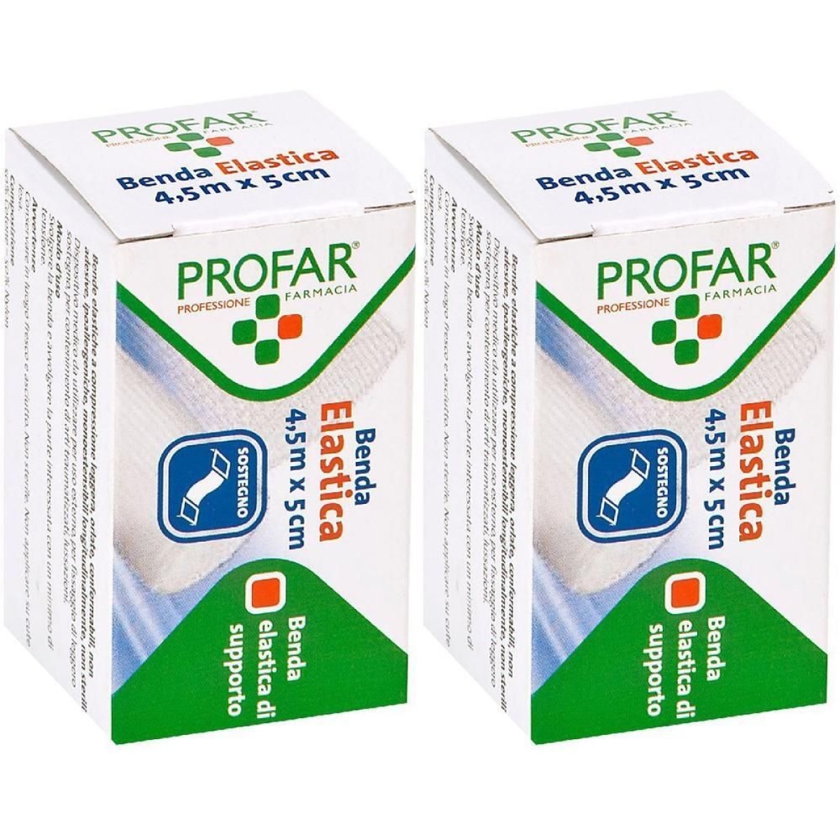Trova Offerte di Benda elastica 5 cm x 4,5 m profar 2x1 st e compra online
