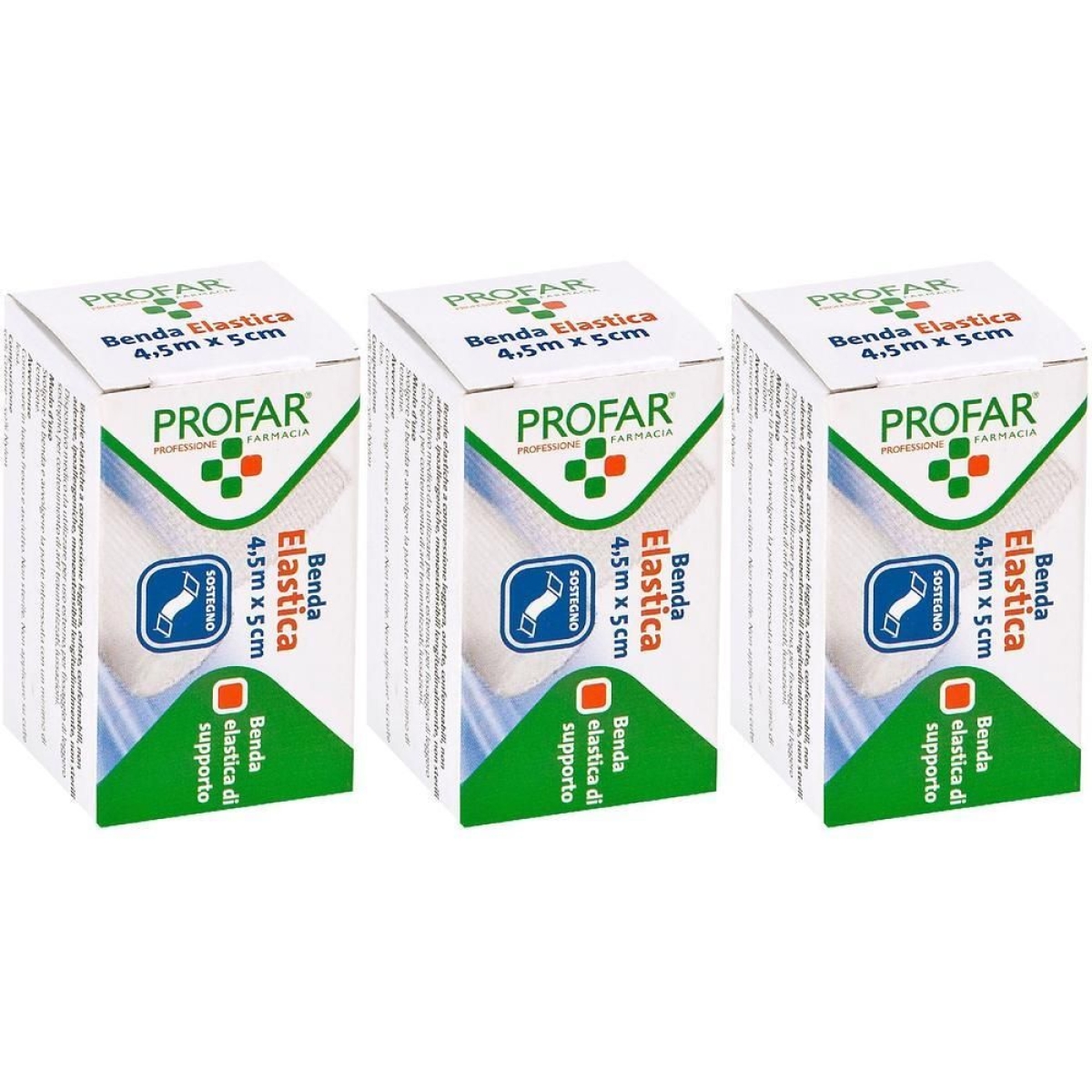 Trova Offerte di Benda elastica 5 cm x 4,5 m profar 3x1 st e compra online