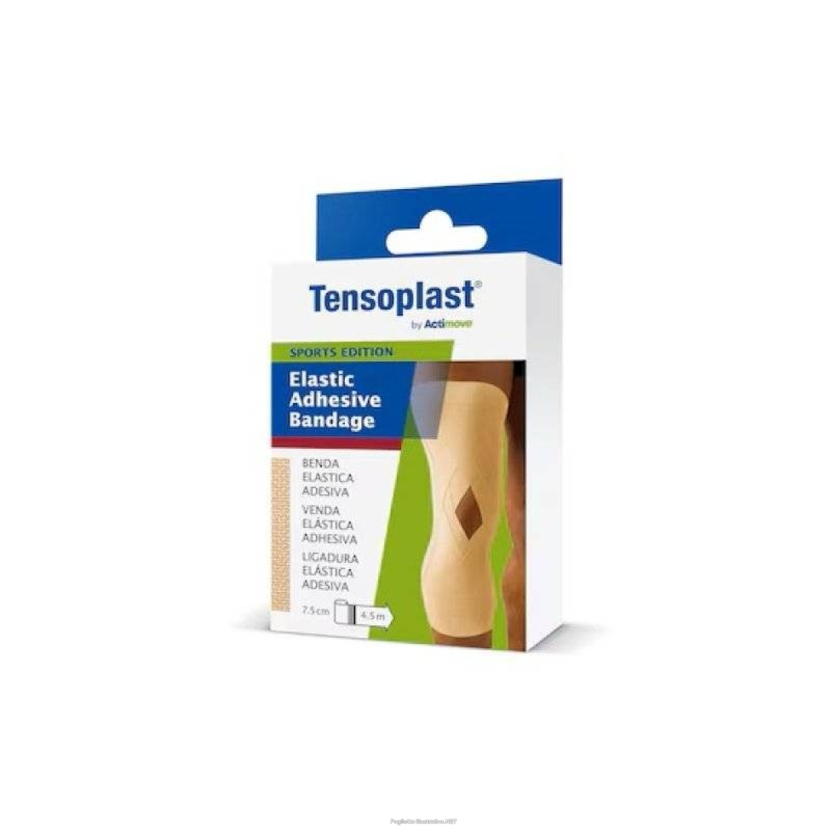 Trova Offerte di benda elastica actimove tensoplast autoadesiva con ossido di zinco 7,5 cm x 4,5 m 1 pezzo e compra online
