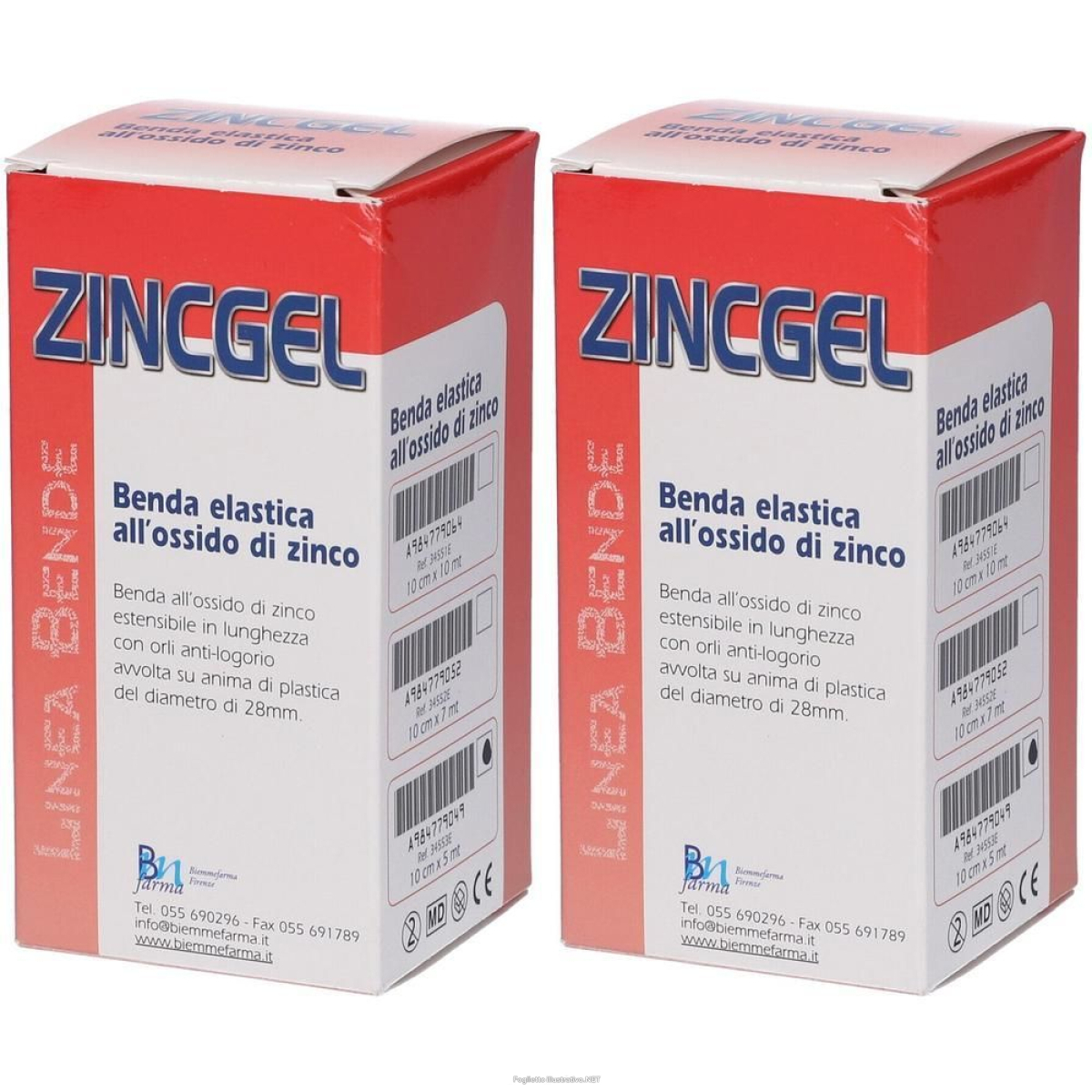 Trova Offerte di benda elastica all'ossido di zinco zincgel gelast plus m 5x10 cm 2x1 s e compra online