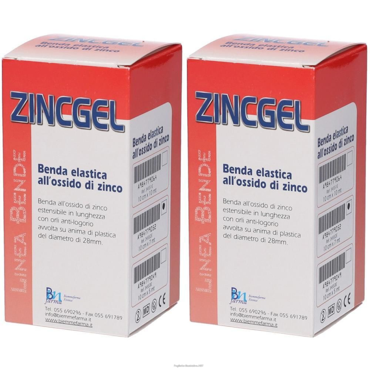 Trova Offerte di benda elastica all'ossido di zinco zincgel gelast plus m 7x10 cm 2x1 s e compra online