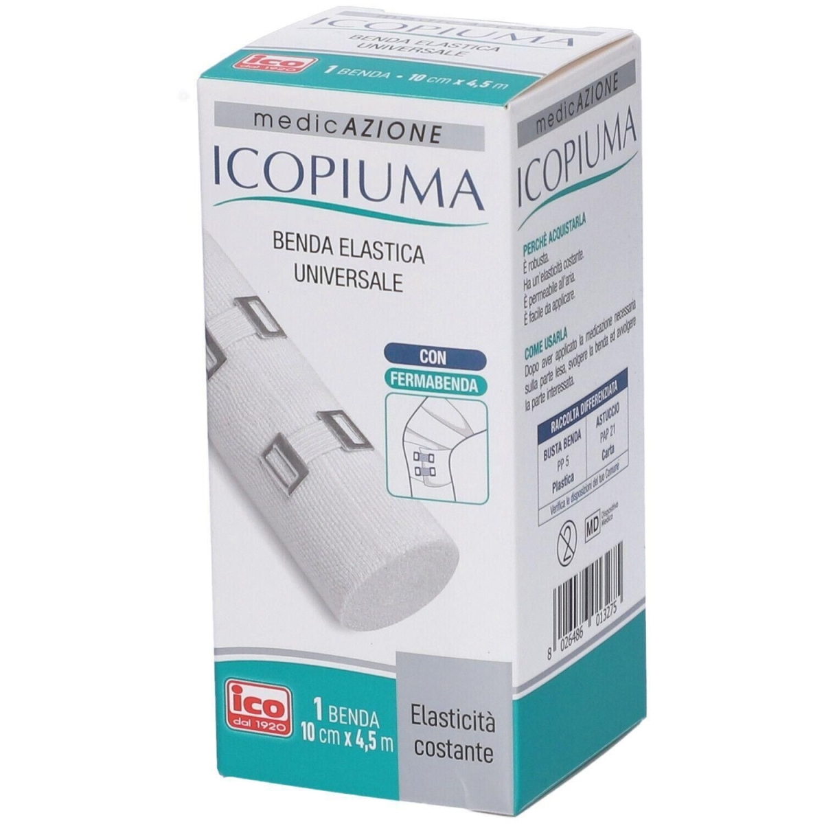 Trova Offerte di Benda elastica icopiuma universale cm 10 x 4,5 mt 1 pezzo 4x1 pz assor e compra online