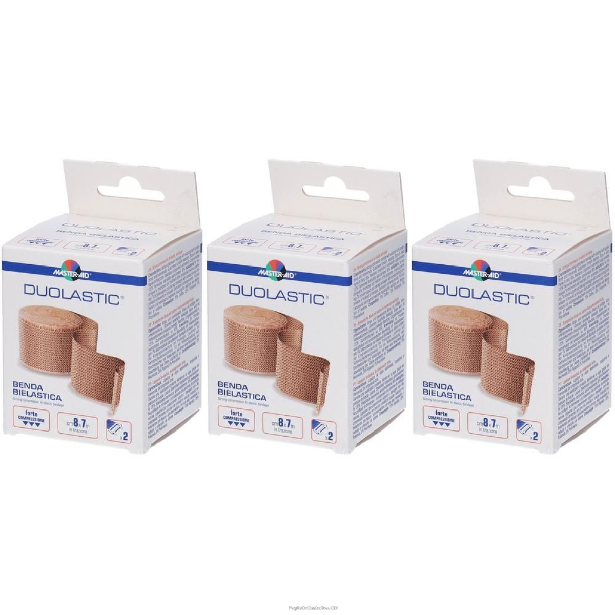 Trova Offerte di benda elastica master-aid duolastic 8x7 3x1 st e compra online