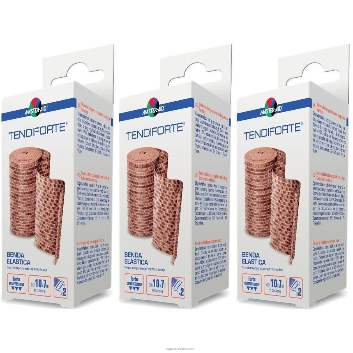 Trova Offerte di benda elastica master-aid tendiforte 10x7 3x1 st e compra online