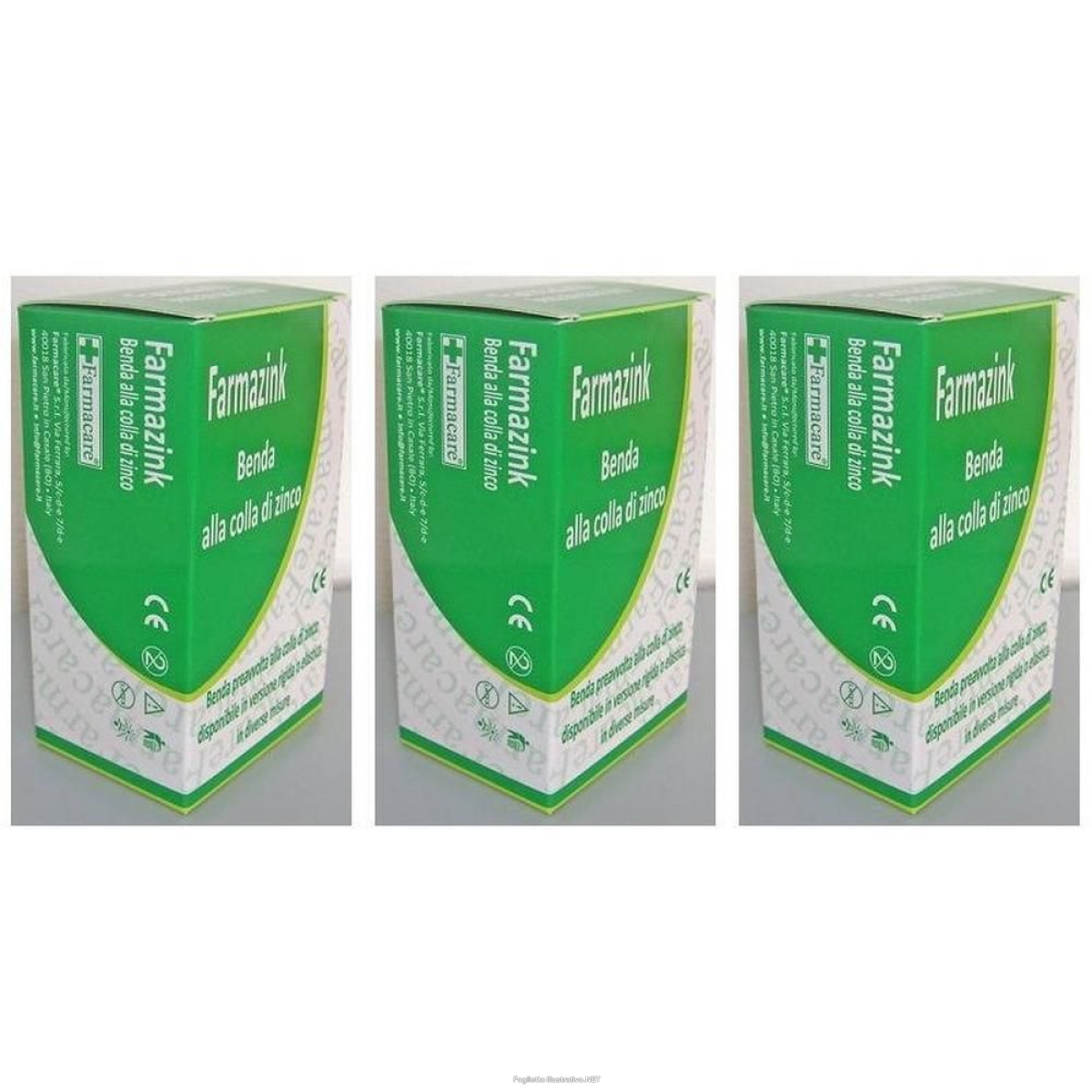 Trova Offerte di benda medicata elastica farmazink con ossido di zinco cm10x5m 1 pezzi e compra online