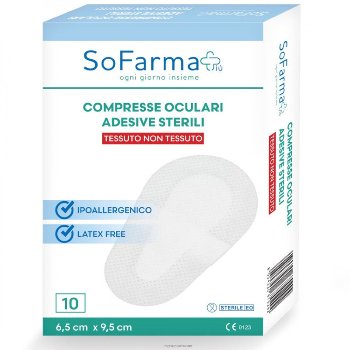 Trova Offerte di benda oculare monouso adesiva sterile tessuto non tessuto 10 pezzi sofarmapiu' e compra online