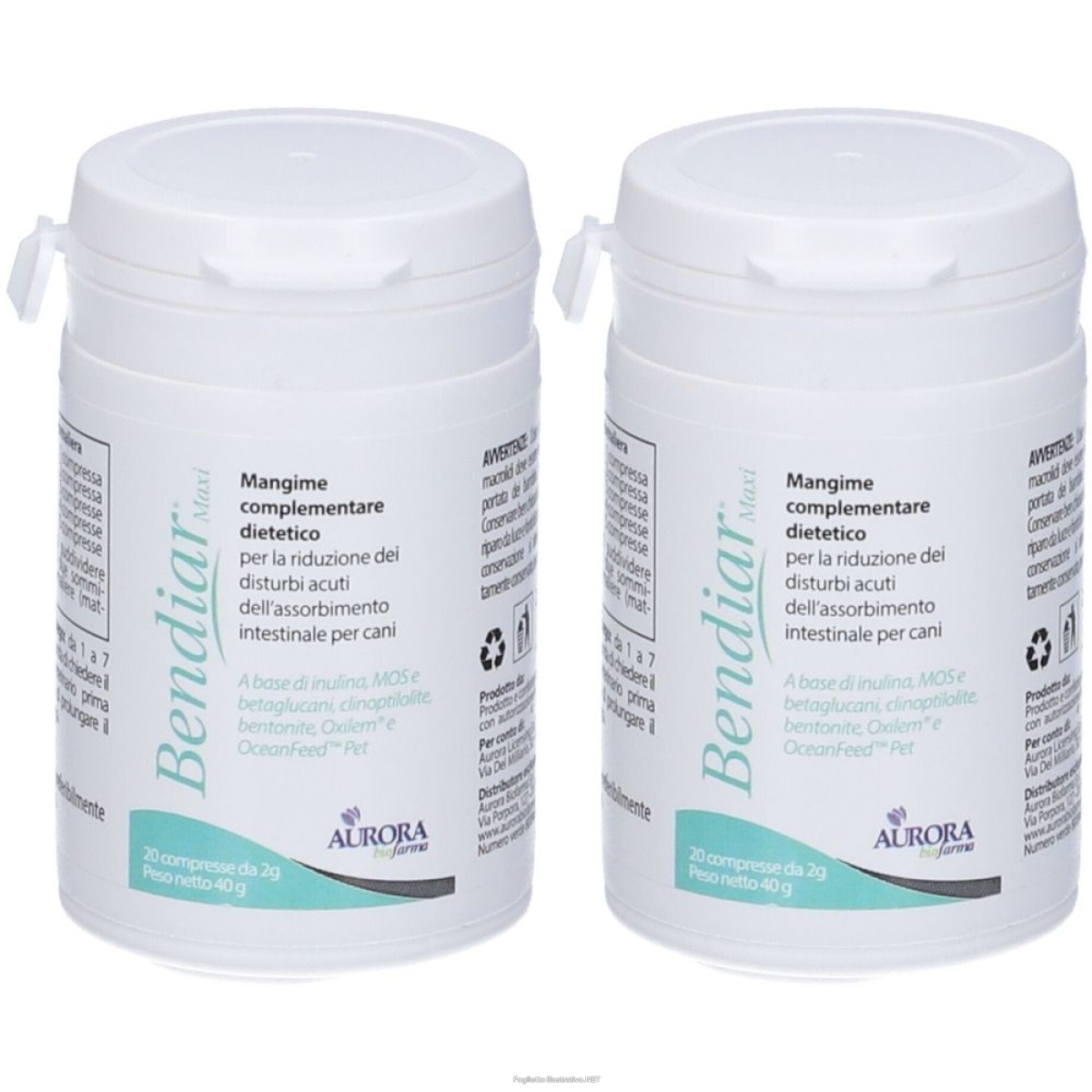 Trova Offerte di bendiar maxi 20 compresse set da 2 2x40 g e compra online