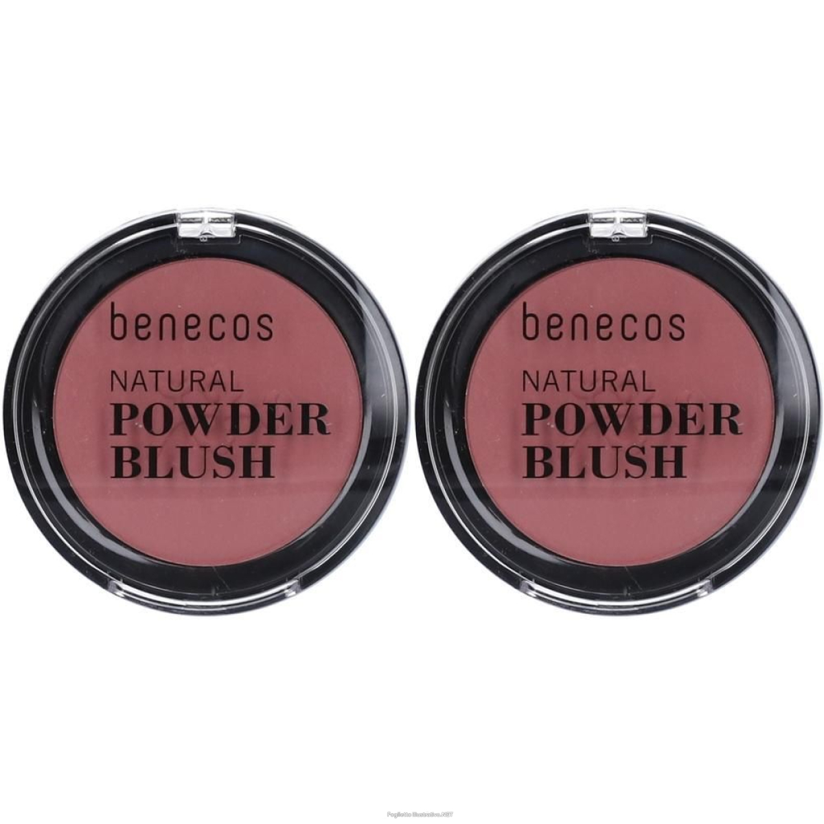 Trova Offerte di benecos compact blush mallow 2x5,5 g polvere e compra online