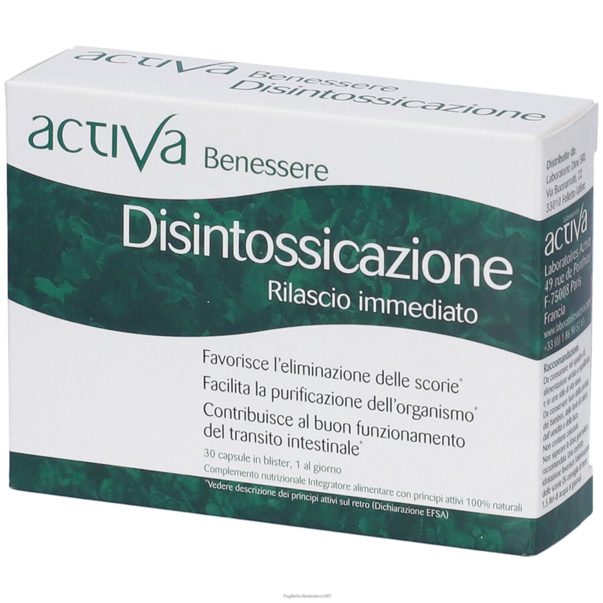 Trova Offerte di benessere disintossicazione 30 capsule 14,34 g e compra online