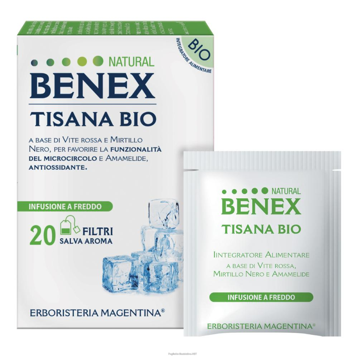 Trova Offerte di benex tisana bio fredda 20 filtri e compra online