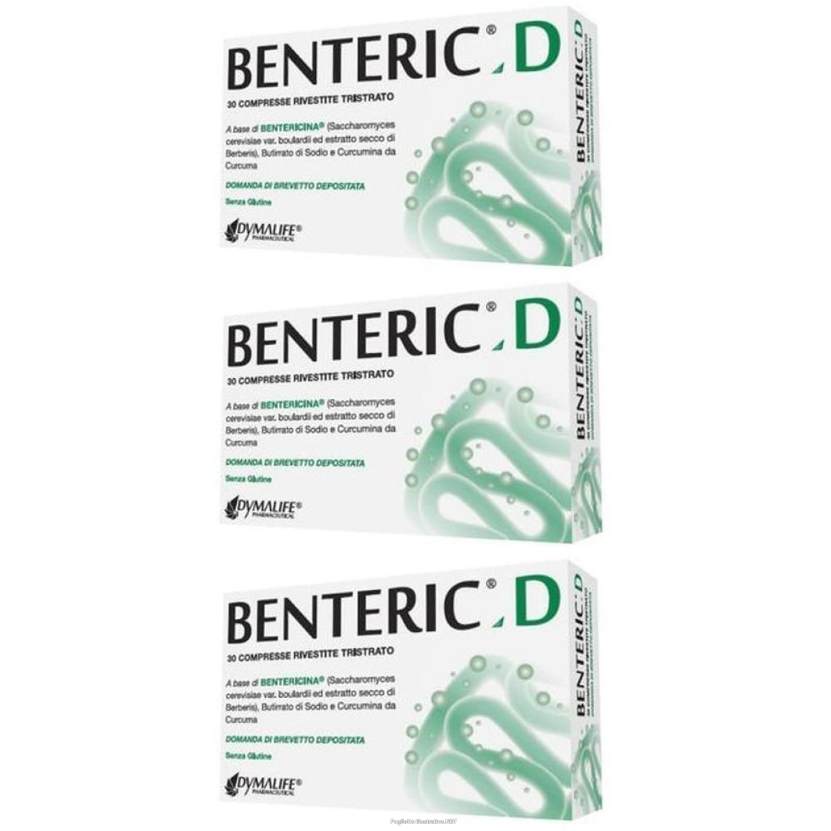 Trova Offerte di benteric d 30 compresse rivestite tristrato 3x31,95 g rivest e compra online