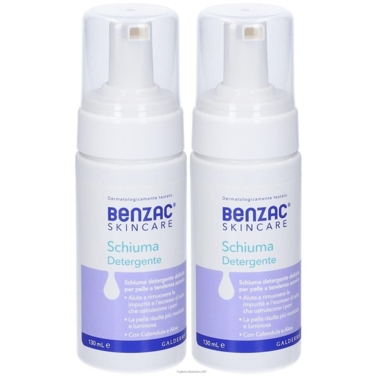 Trova Offerte di benzac skincare schiuma detergente 2x130 ml e compra online