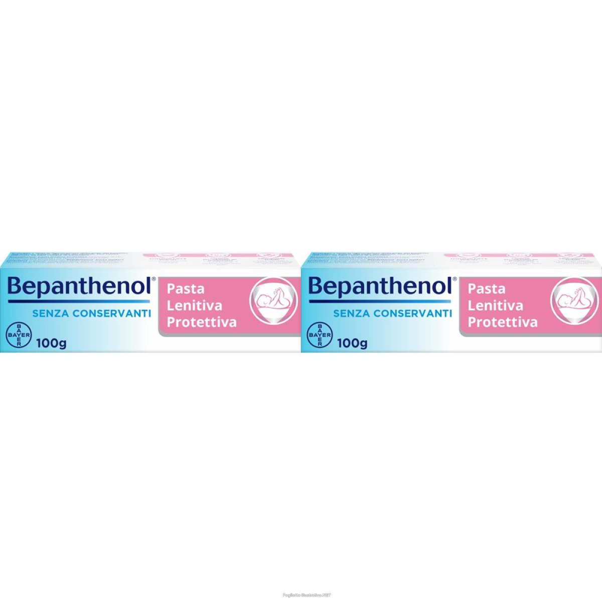 Trova Offerte di bepanthenol® pasta lenitiva protettiva set da 2 2x100 g e compra online