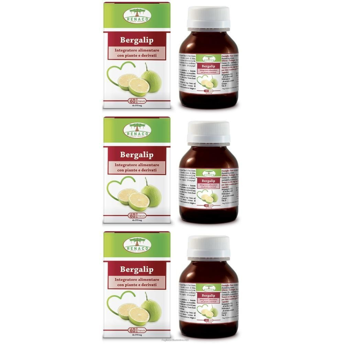 Trova Offerte di bergalip 60 capsule 3x60 pz e compra online