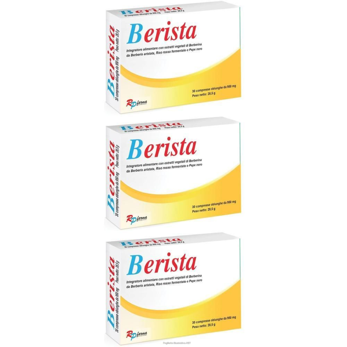 Trova Offerte di berista 30 compresse 3x30 pz e compra online