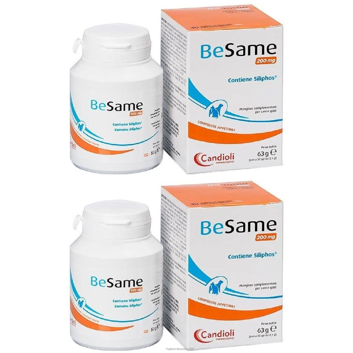 Trova Offerte di besame 200 set da 2 2x30 pz compresse e compra online