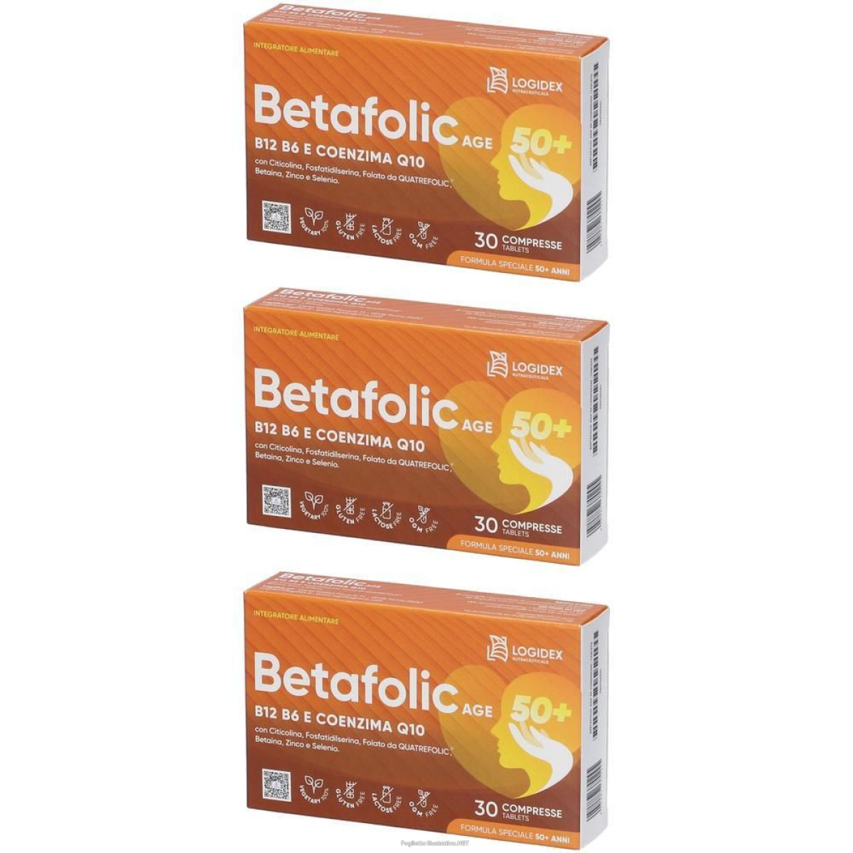 Trova Offerte di betafolic age 50+ compresse 3x36 g e compra online