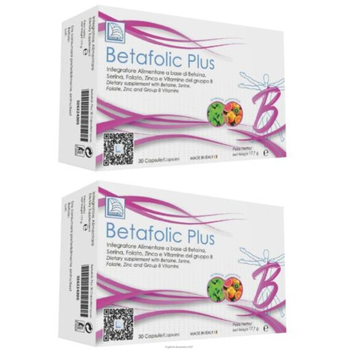 Trova Offerte di betafolic plus 30 capsule astuccio 18,6 g 2x30 pz e compra online