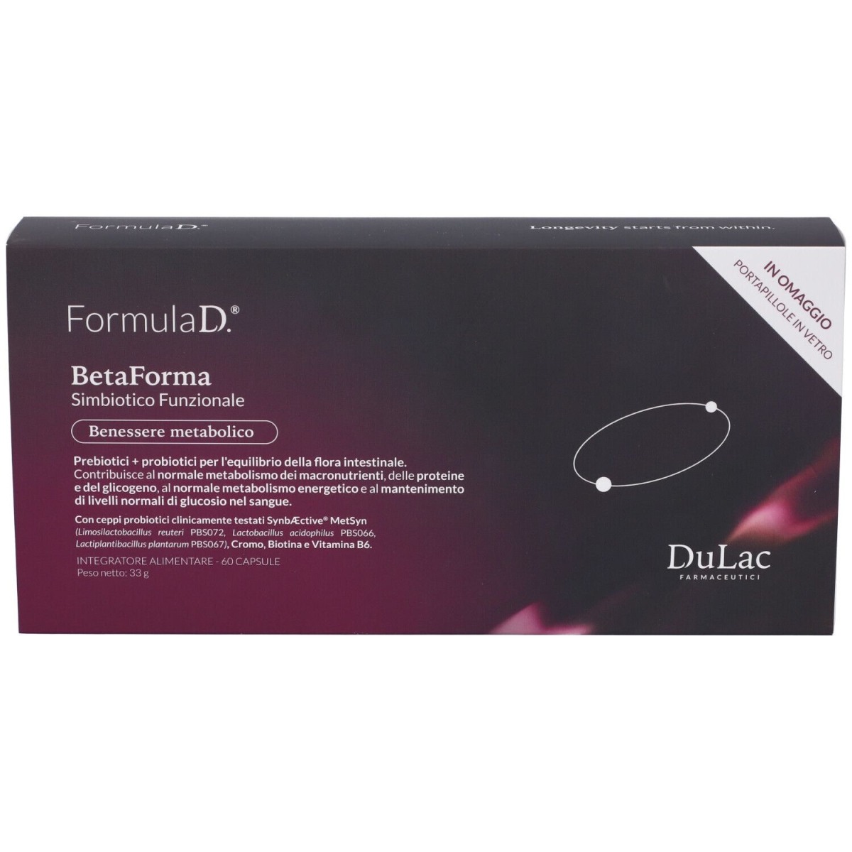 Trova Offerte di Betaforma peso capsule 33 g e compra online