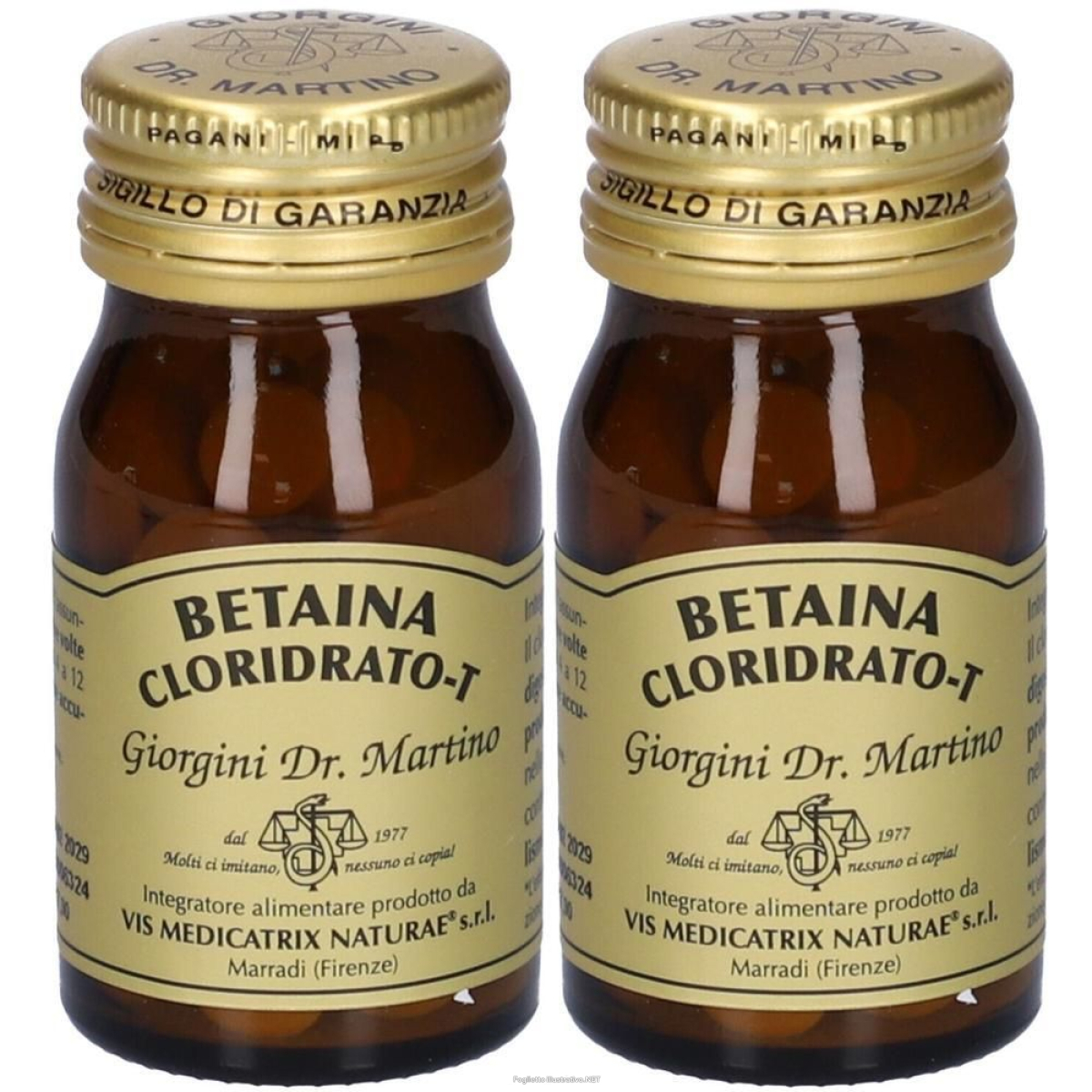 Trova Offerte di betaina cloridrato-t 60 pastiglie 2x30 g e compra online