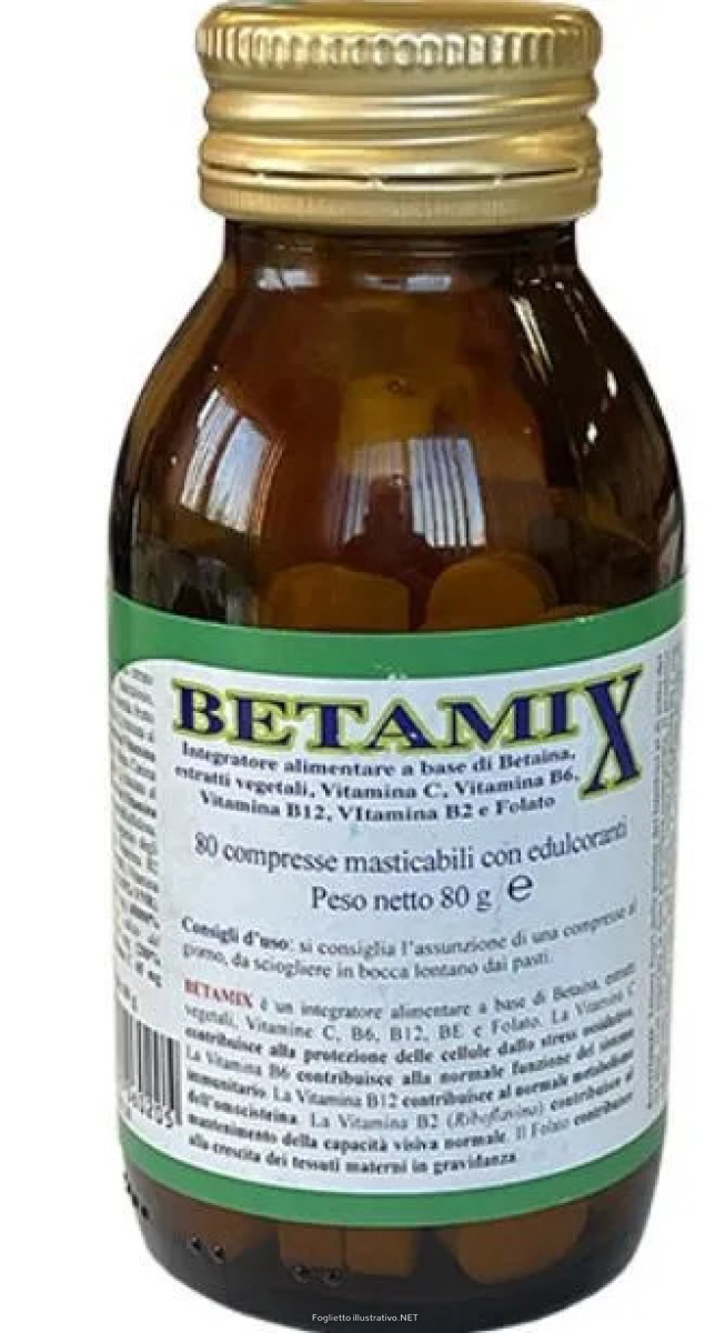 Trova Offerte di betamix integratore per energia e difese immunitarie 80 compresse masticabili e compra online