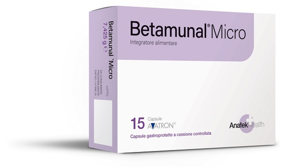 Trova Offerte di Betamunal micro 15 capsule gastroprotette a cessione controllata e compra online