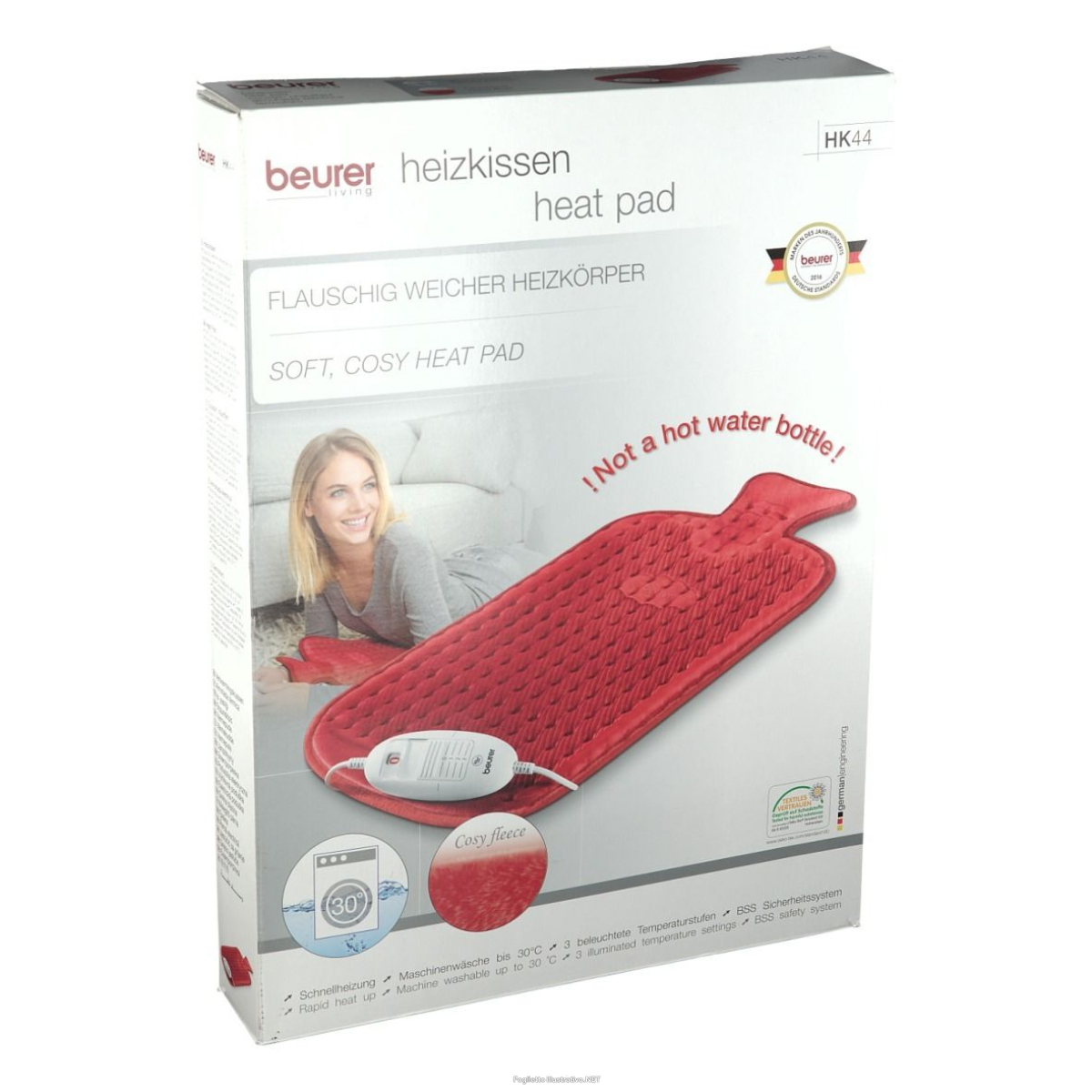 Trova Offerte di beurer hk 44 termoforo a forma di borsa dell'acqua calda con tre livel e compra online