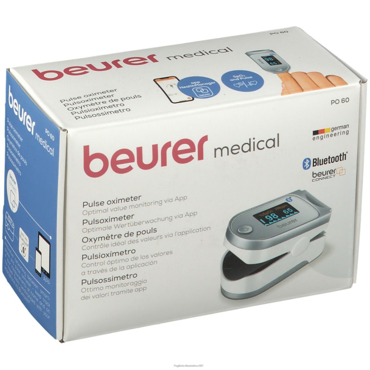Trova Offerte di beurer pulsossimetro bluetooth a lettura istantanea con visualizzazion e compra online