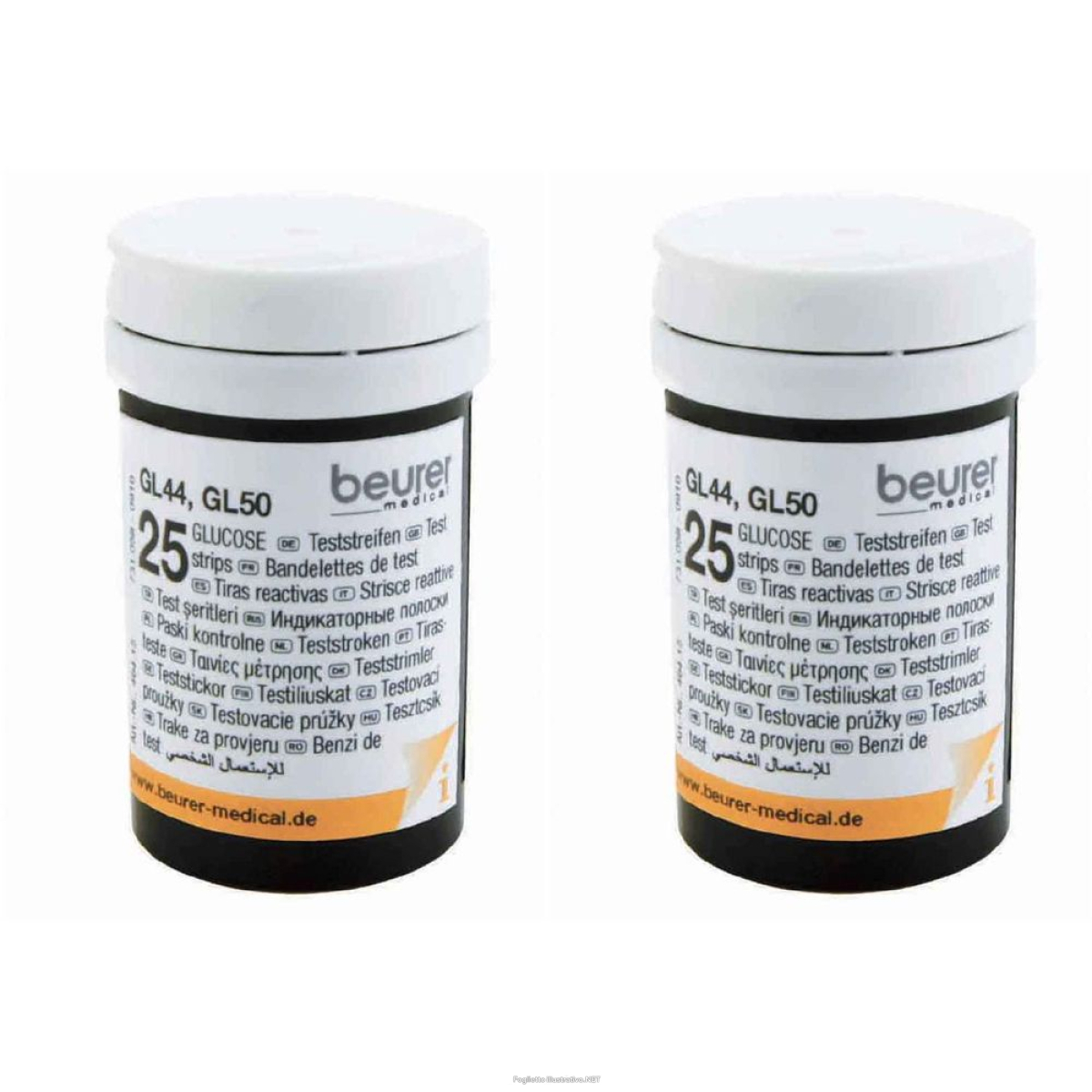 Trova Offerte di beurer strisce misurazione glicemia set da 2 2x25 pz reattive e compra online