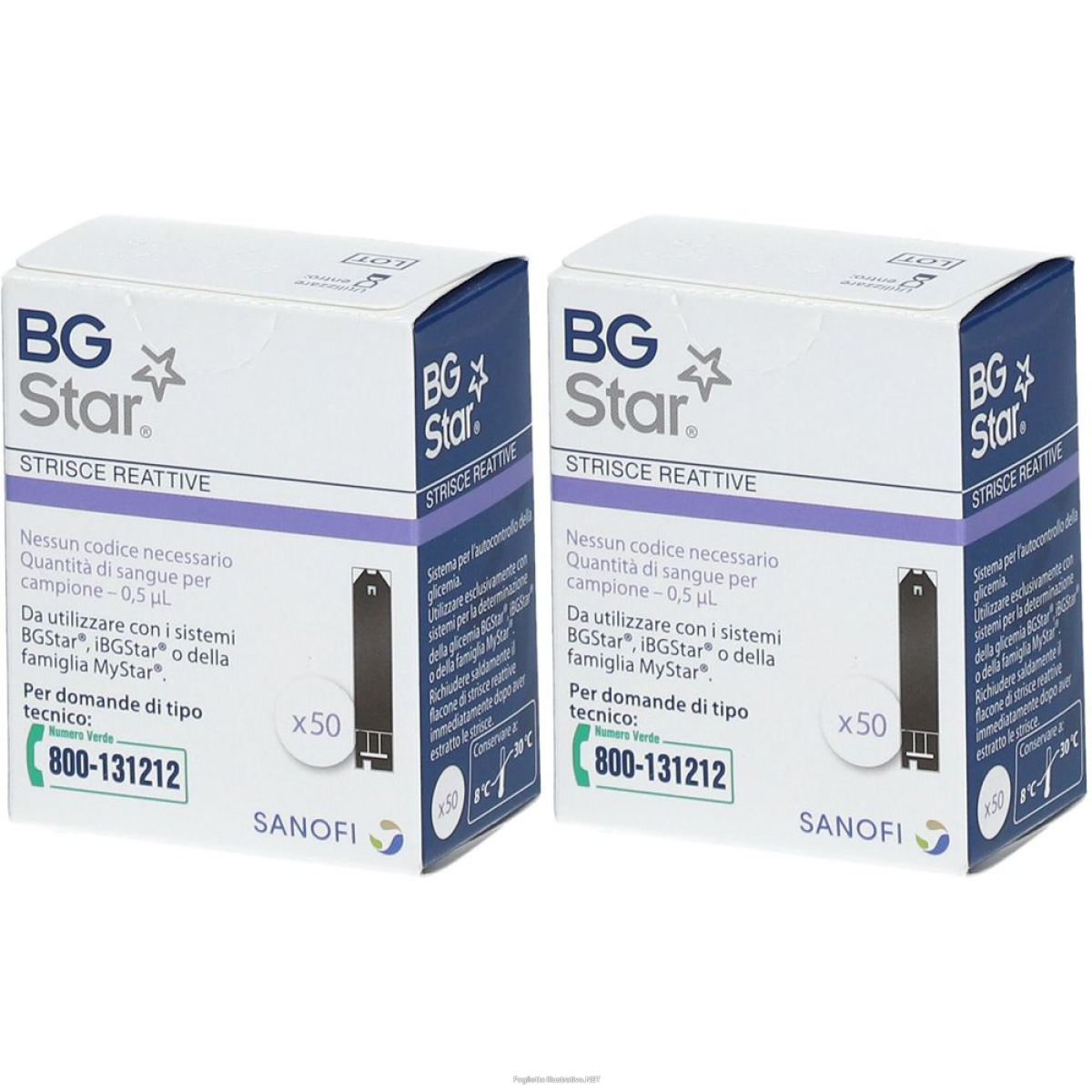 Trova Offerte di bg star® strisce reattive 100 2x50 pz reattive e compra online