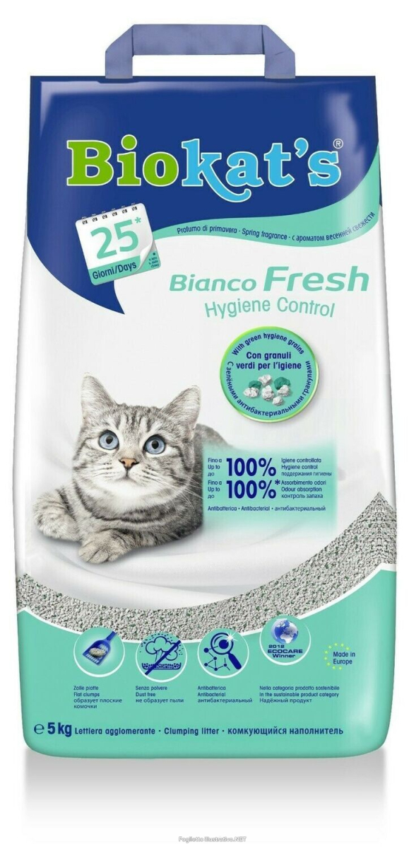 Trova Offerte di bianco fresh biokat's 5kg e compra online