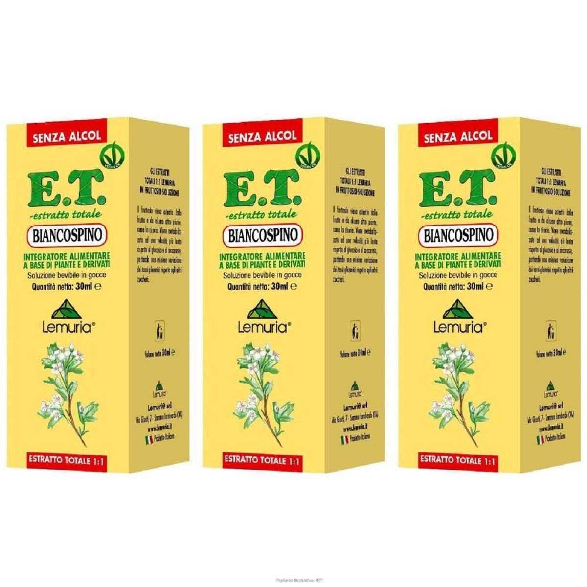 Trova Offerte di biancospino estratto t 3x30 ml gocce orali e compra online