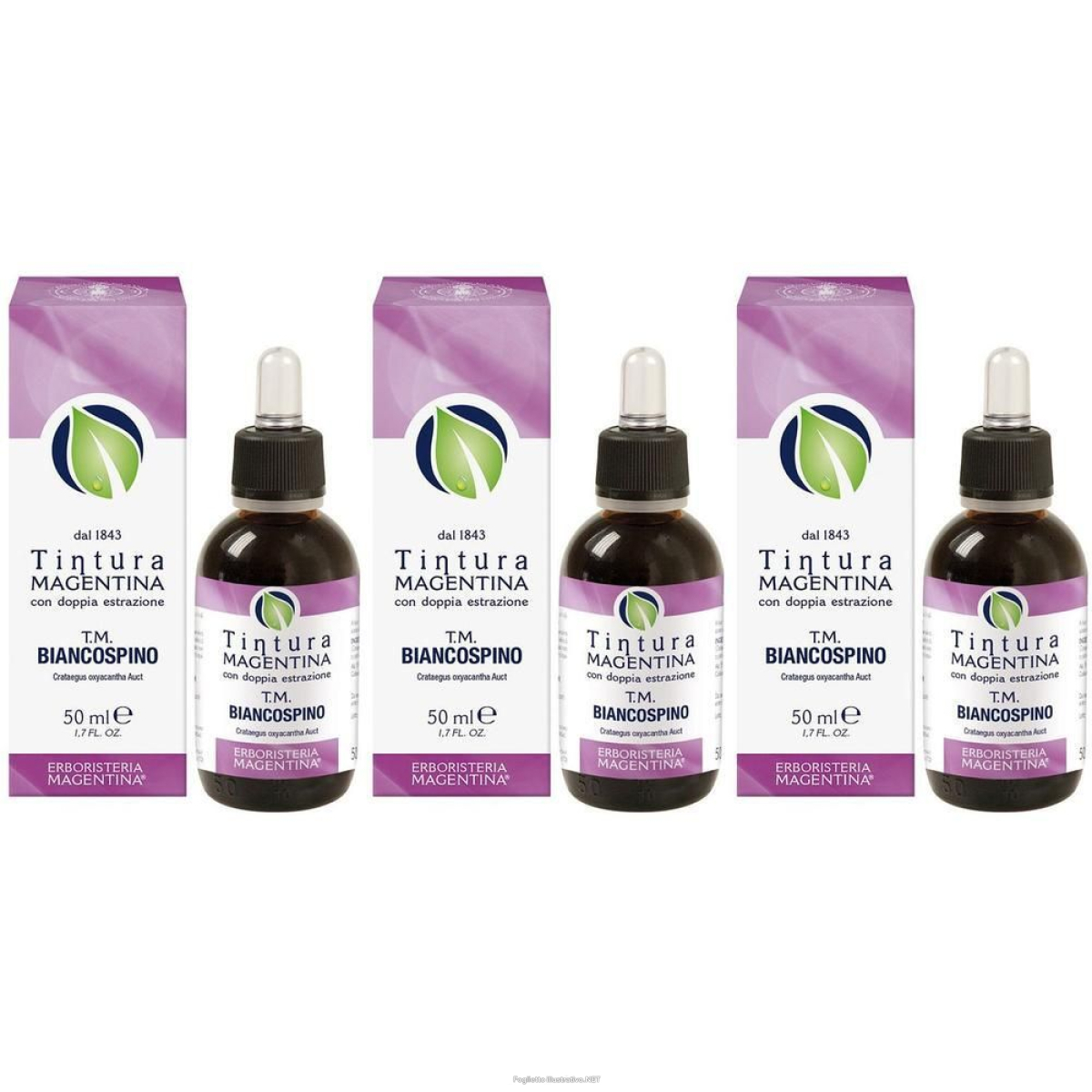 Trova Offerte di biancospino tintura magentina 50 ml 3x50 ml e compra online