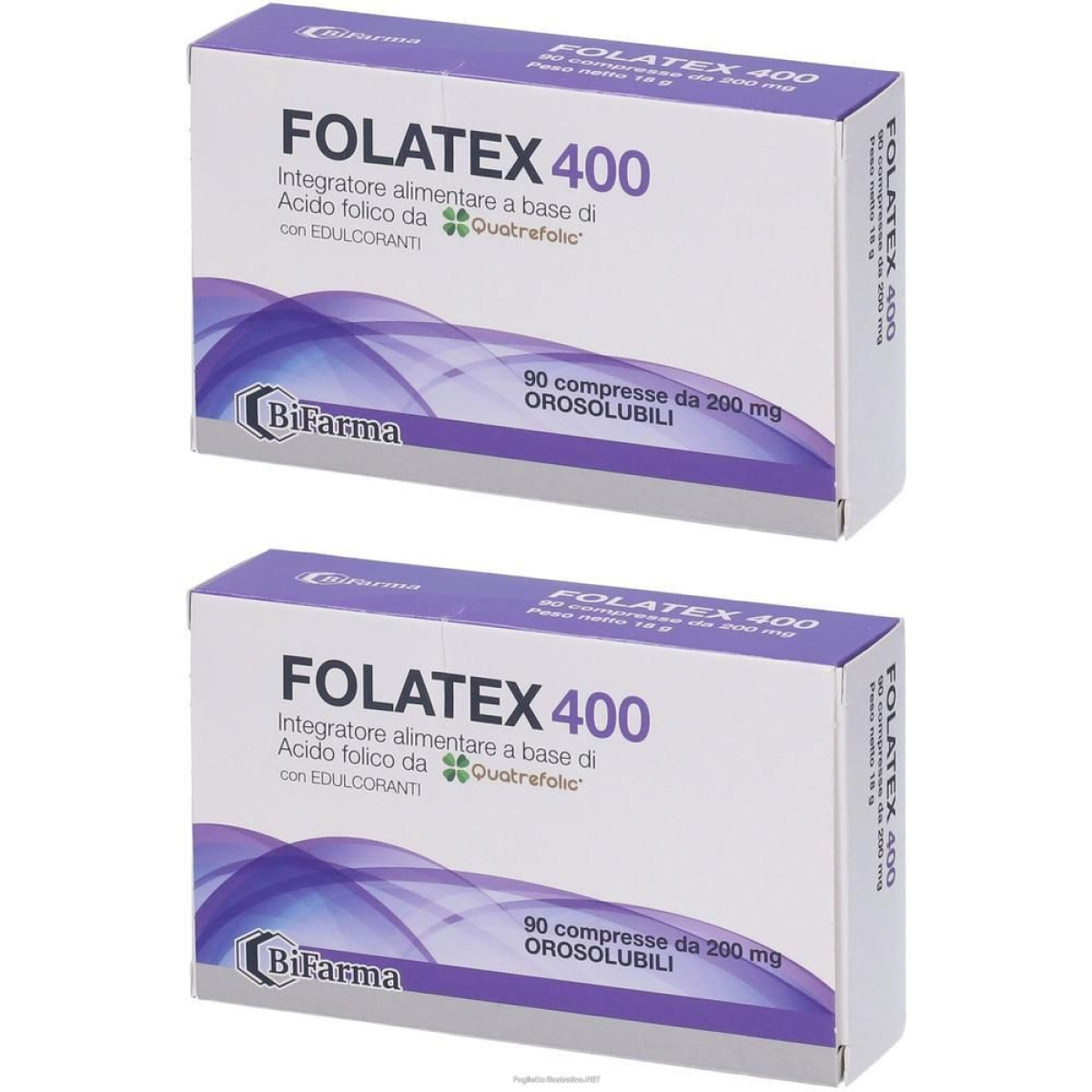 Trova Offerte di bifarma folatex 400 compresse 2x18 g e compra online