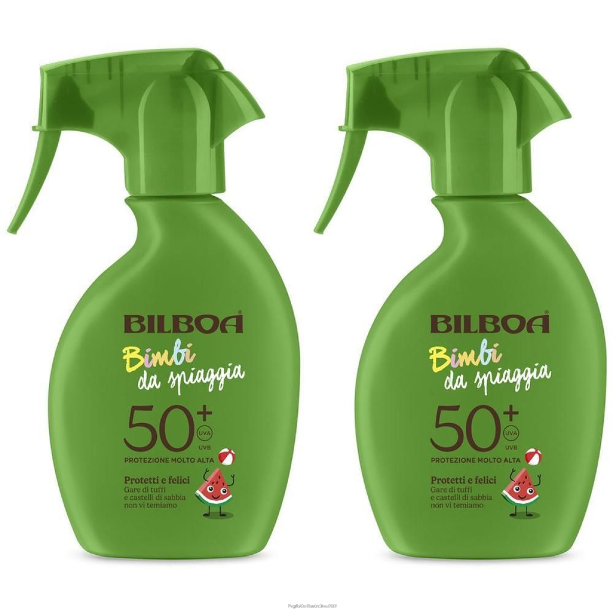 Trova Offerte di bilboa bimbi da spiaggia crema solare trigger bambini spf 50+ 2x250 m e compra online