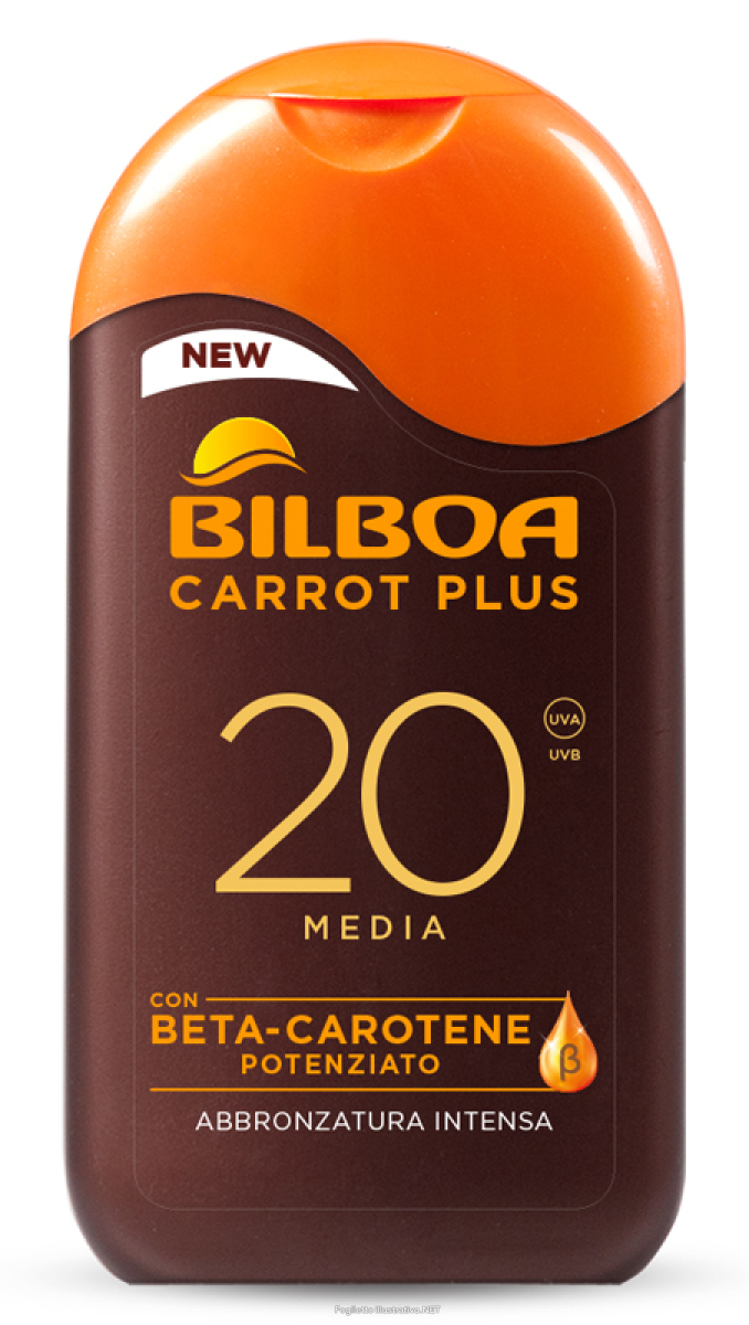 Trova Offerte di bilboa carrot plus latte spf20 200 ml e compra online