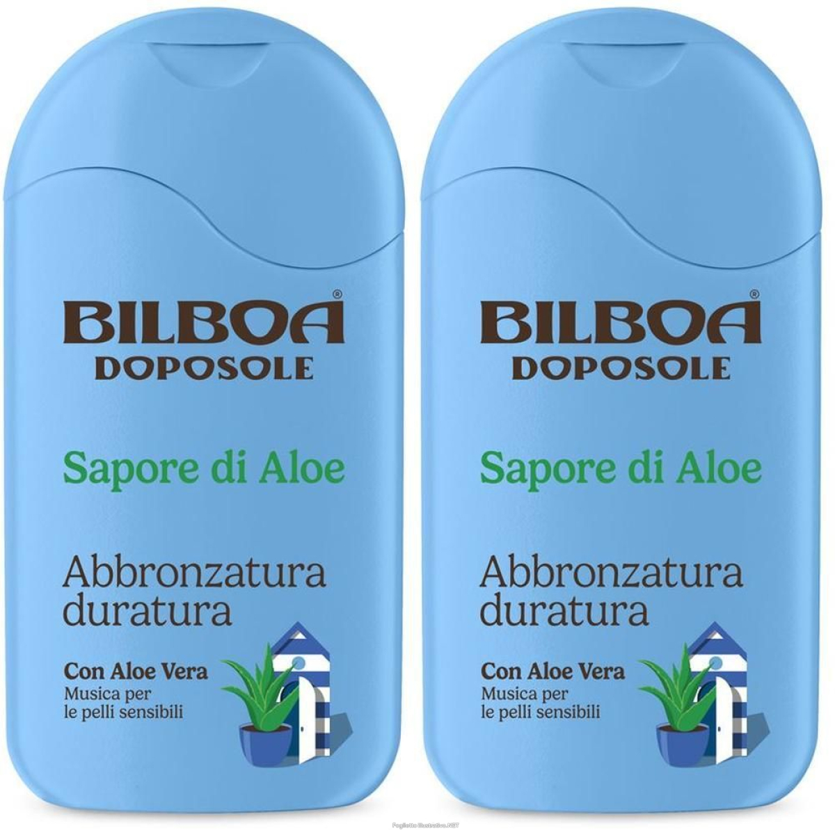 Trova Offerte di bilboa sapore di aloe doposole con aloe vera 2x200 ml e compra online