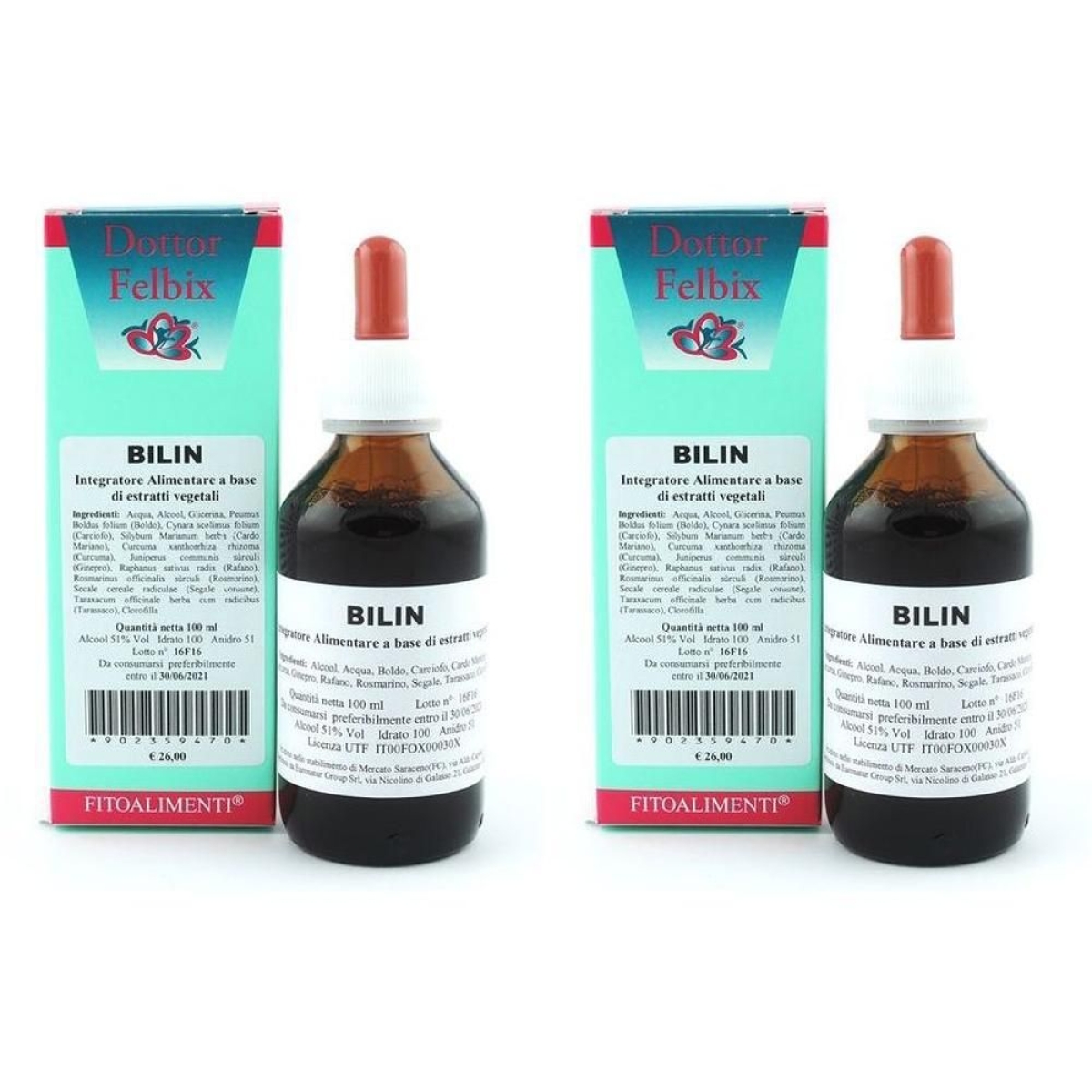 Trova Offerte di Bilin gocce 100 ml 2x100 ml orali e compra online