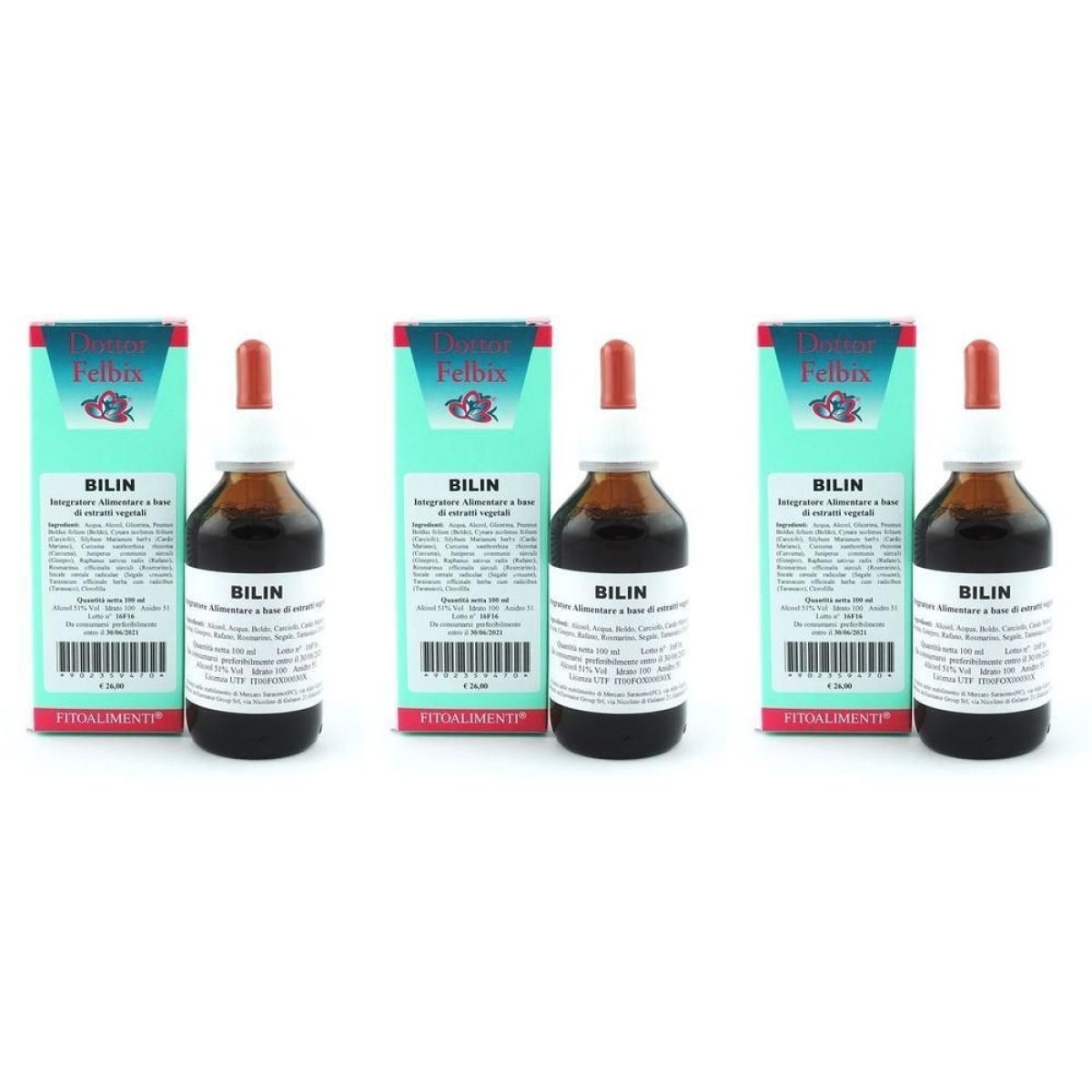 Trova Offerte di Bilin gocce 100 ml 3x100 ml orali e compra online