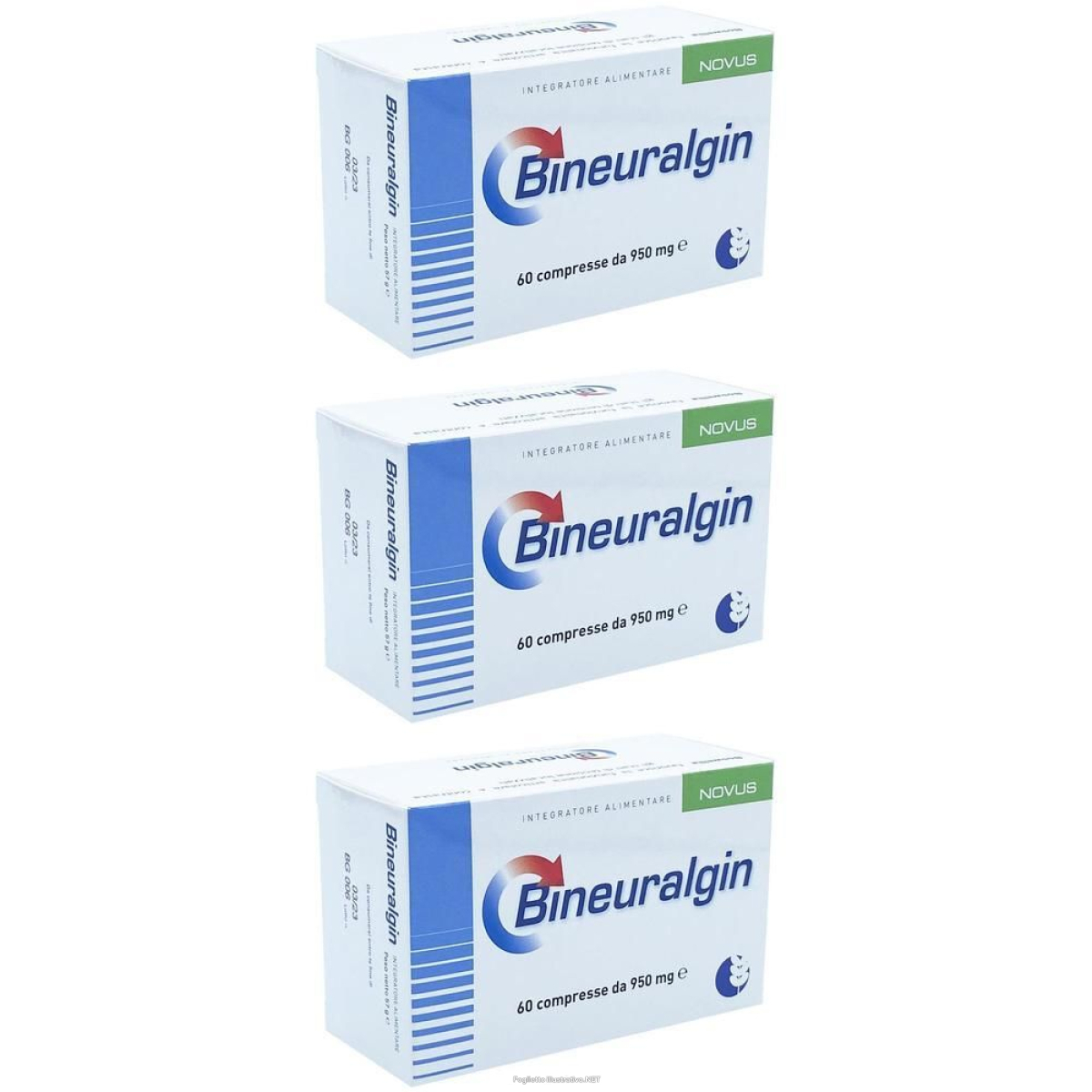 Trova Offerte di Bineuralgin 3x57 g Compresse e compra online